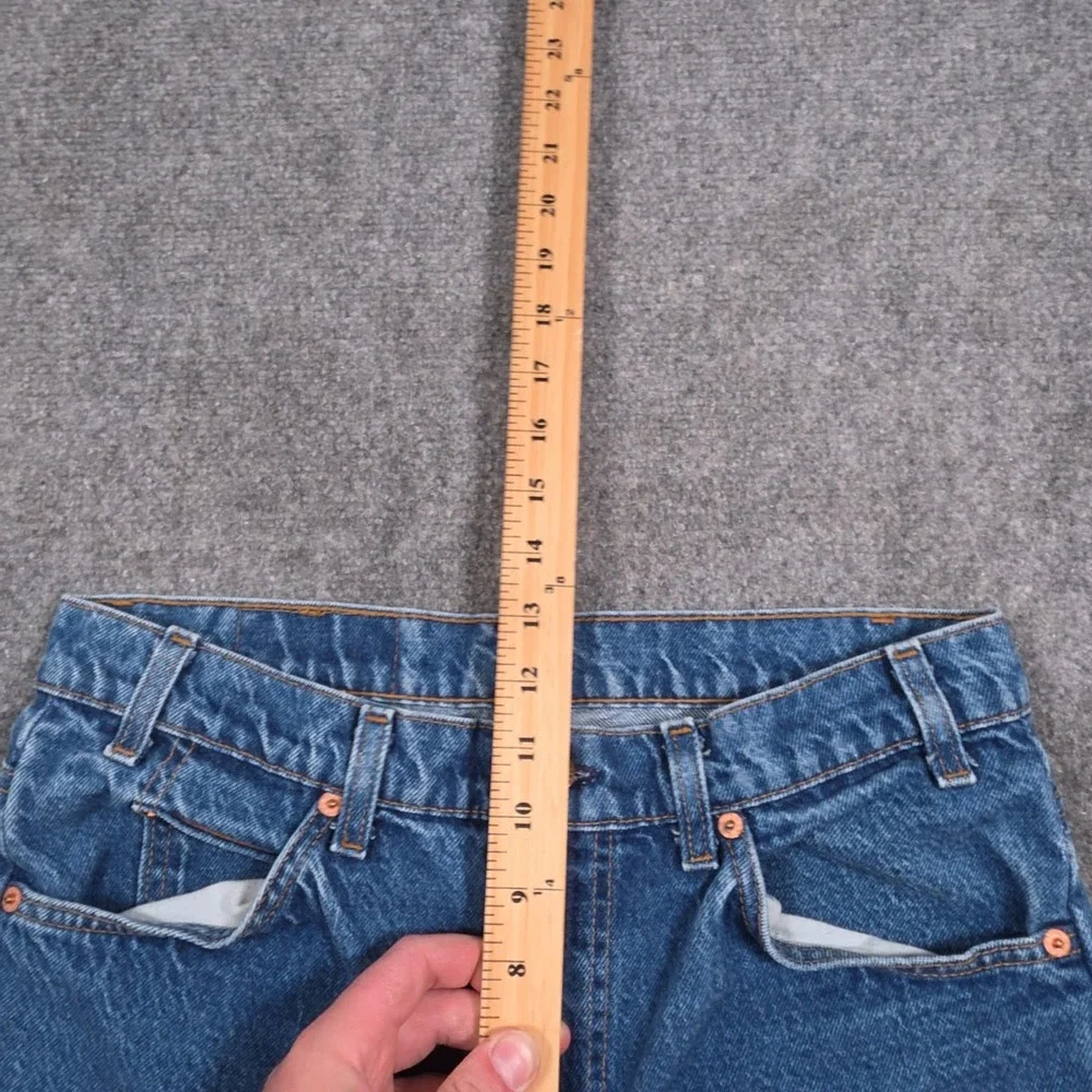 VTG Levis 517 Orange Tab Jeans Mens 31x30* Medium Wash Straight Leg Classic Fit